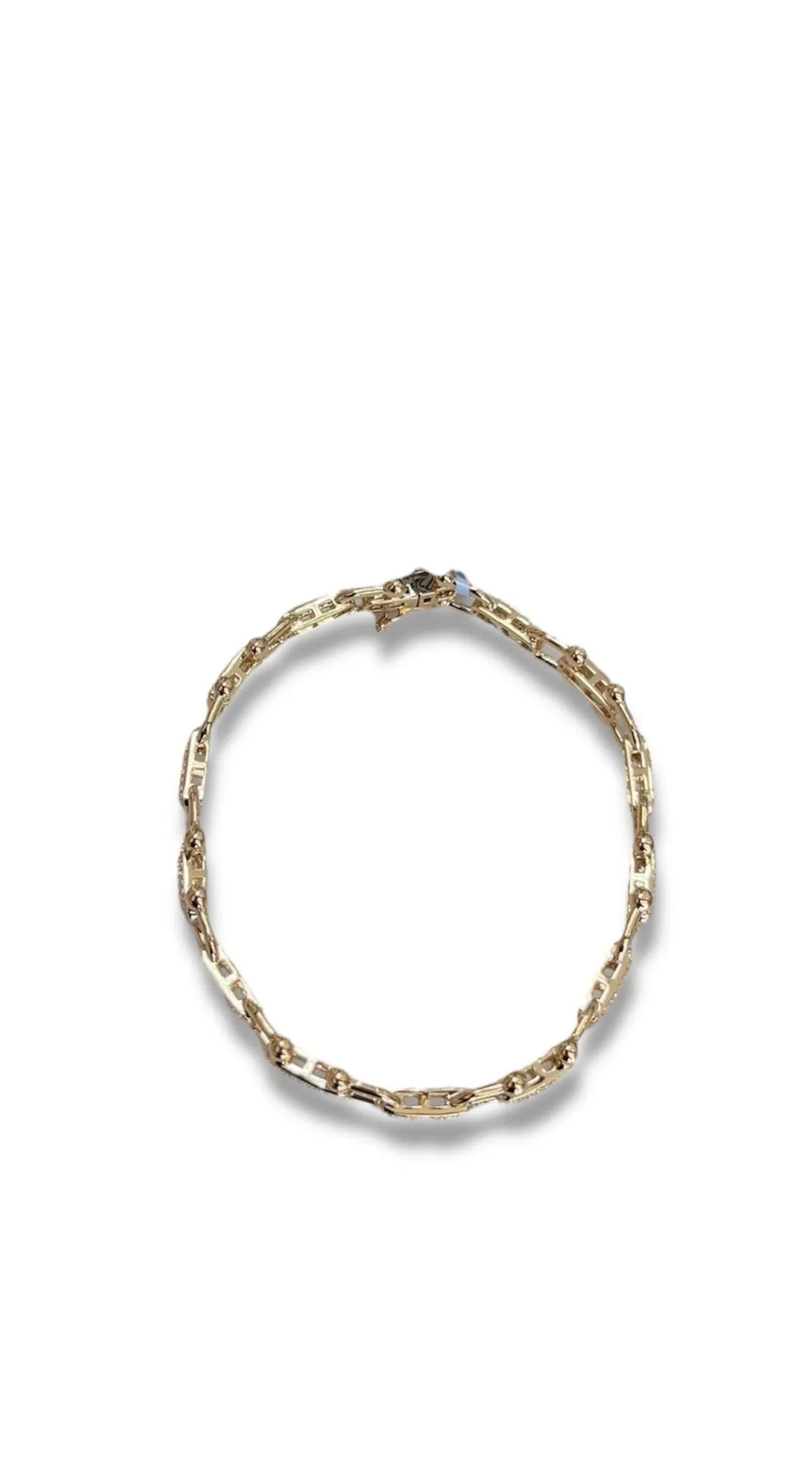 1.32CT Yellow Gold Diamond Bracelet