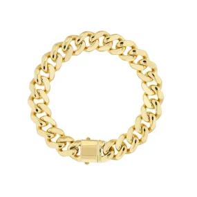 14K Gold 13.80MM Miami Cuban Chain Bracelet