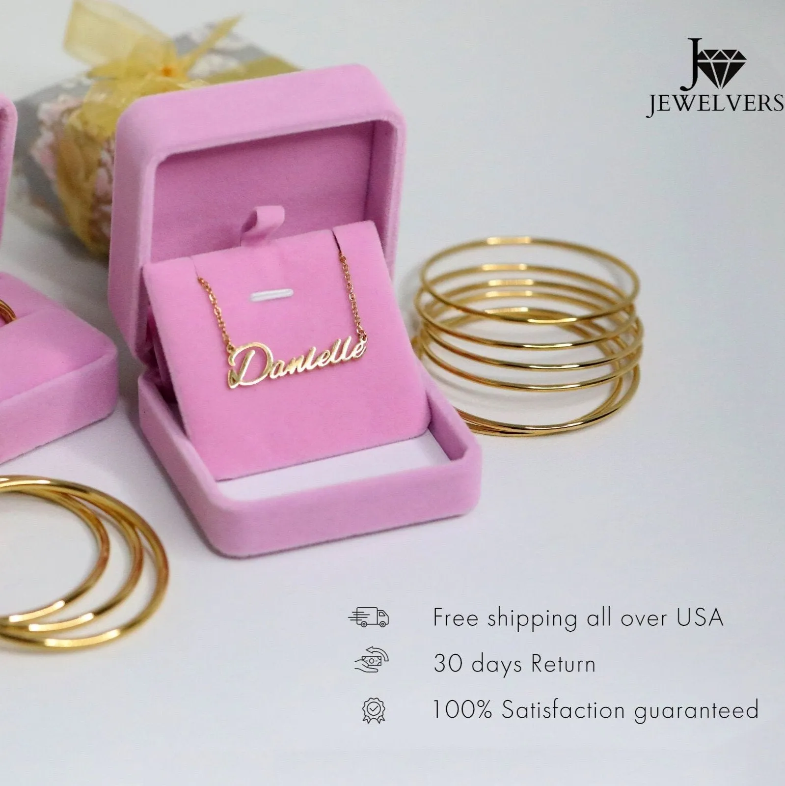 18K Gold-Filled Watchband Bracelet