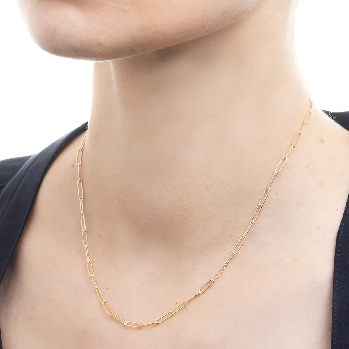 18k "All About Basics" Labber Chain Necklace