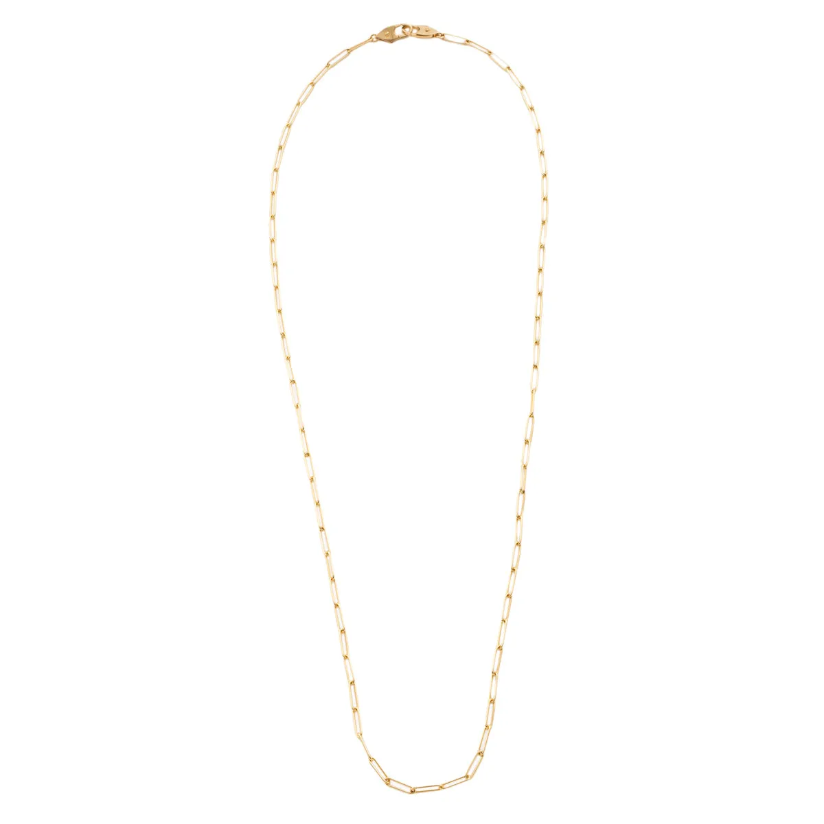 18k "All About Basics" Ladder Chain Necklace