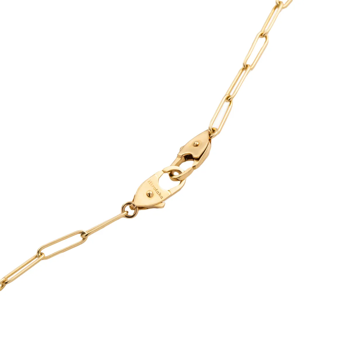 18k "All About Basics" Ladder Chain Necklace