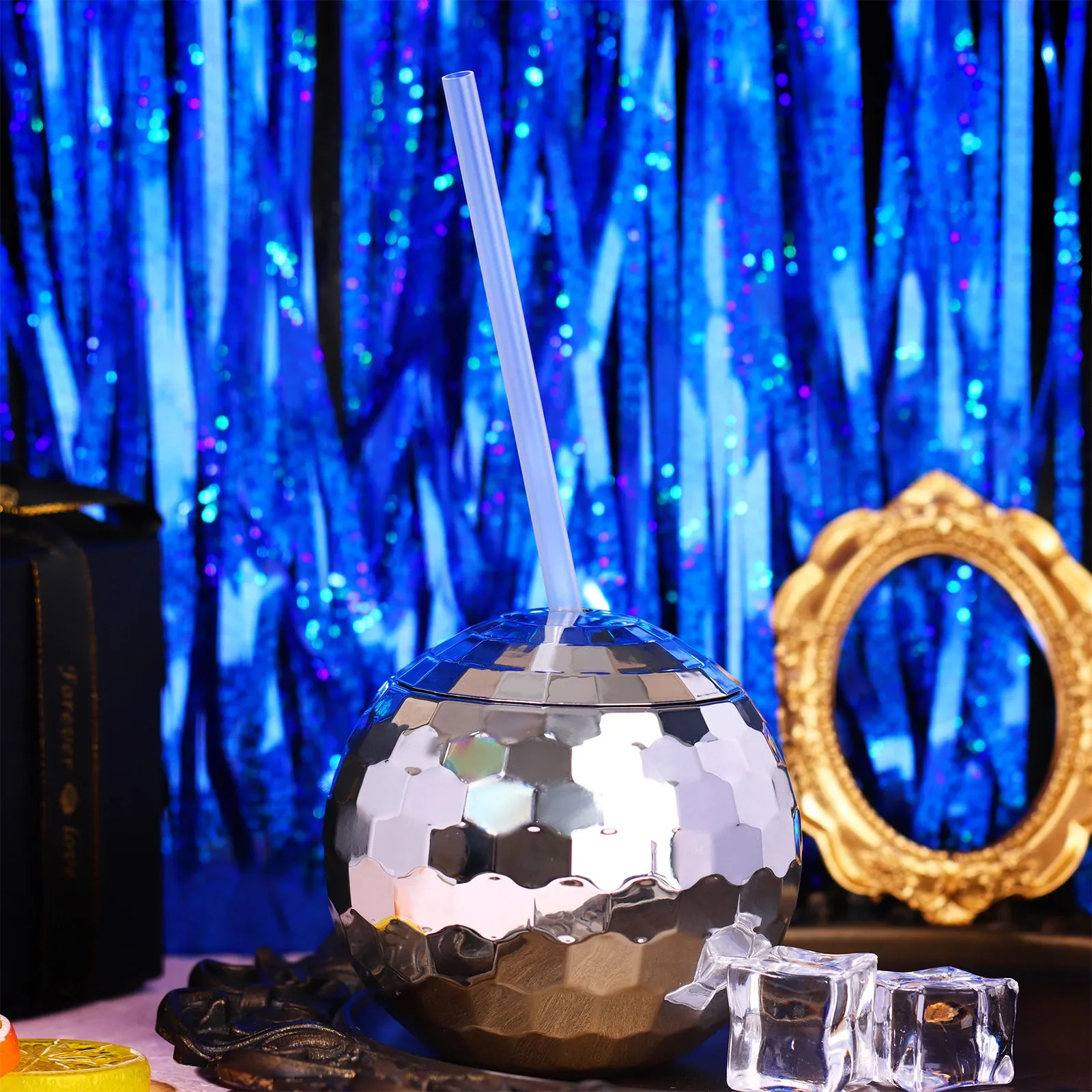 4 Disco Ball Cocktail Cups