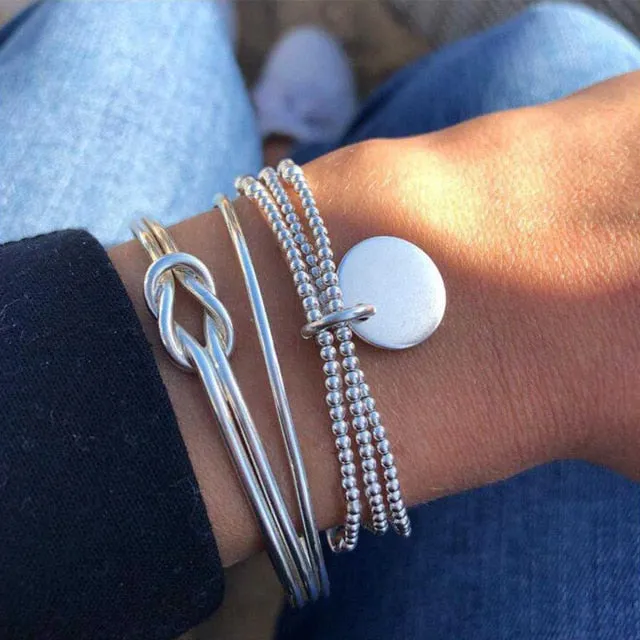 5 Pieces Bracelet Set