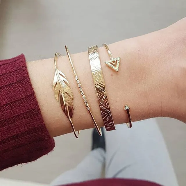 5 Pieces Bracelet Set