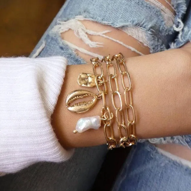 5 Pieces Bracelet Set