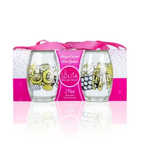 50 Years Acrylic Stemless Set