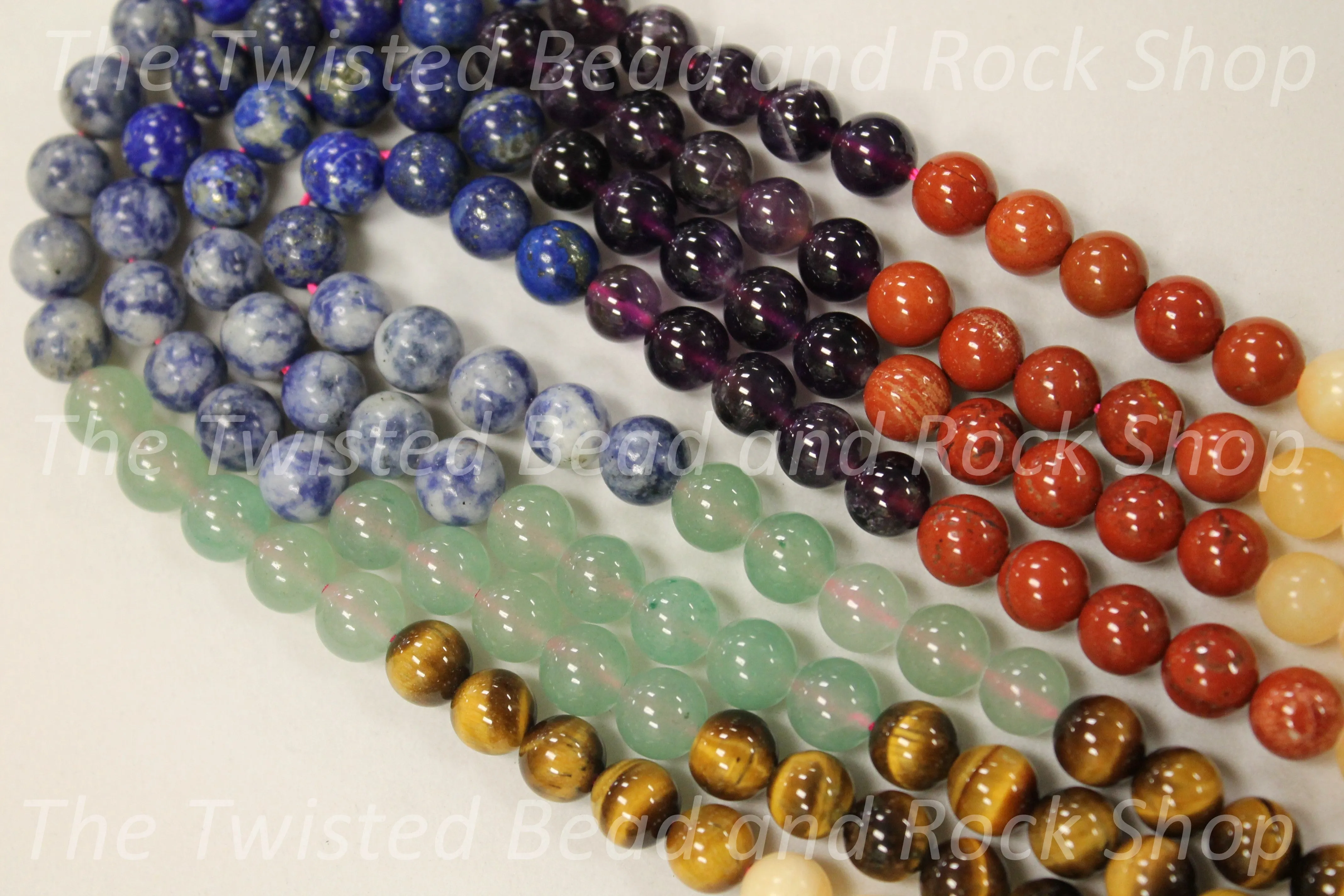 7 Chakra Crystal Mix Gemstone Beads