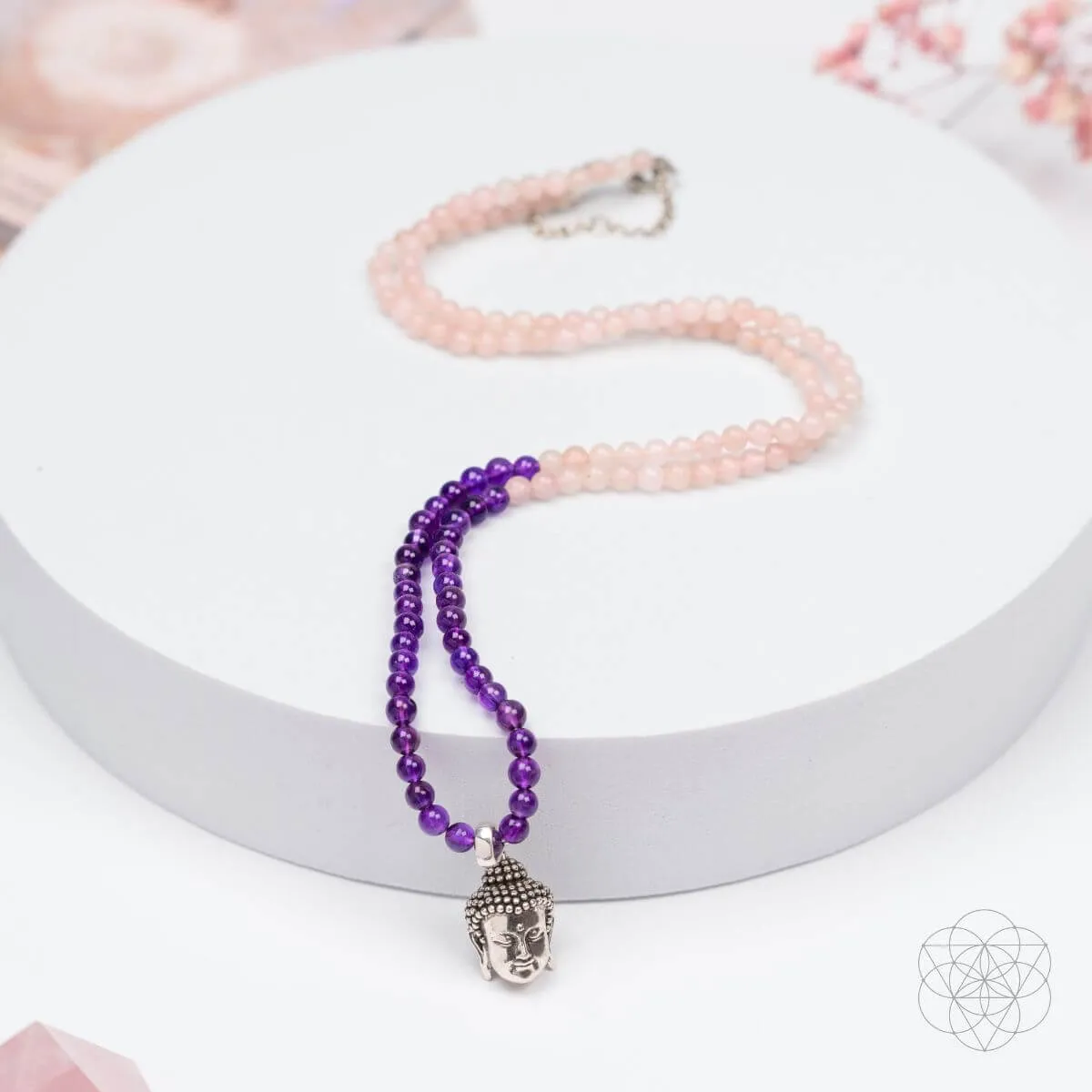Ancient Healing: Buddha Necklace of Sacred Protection
