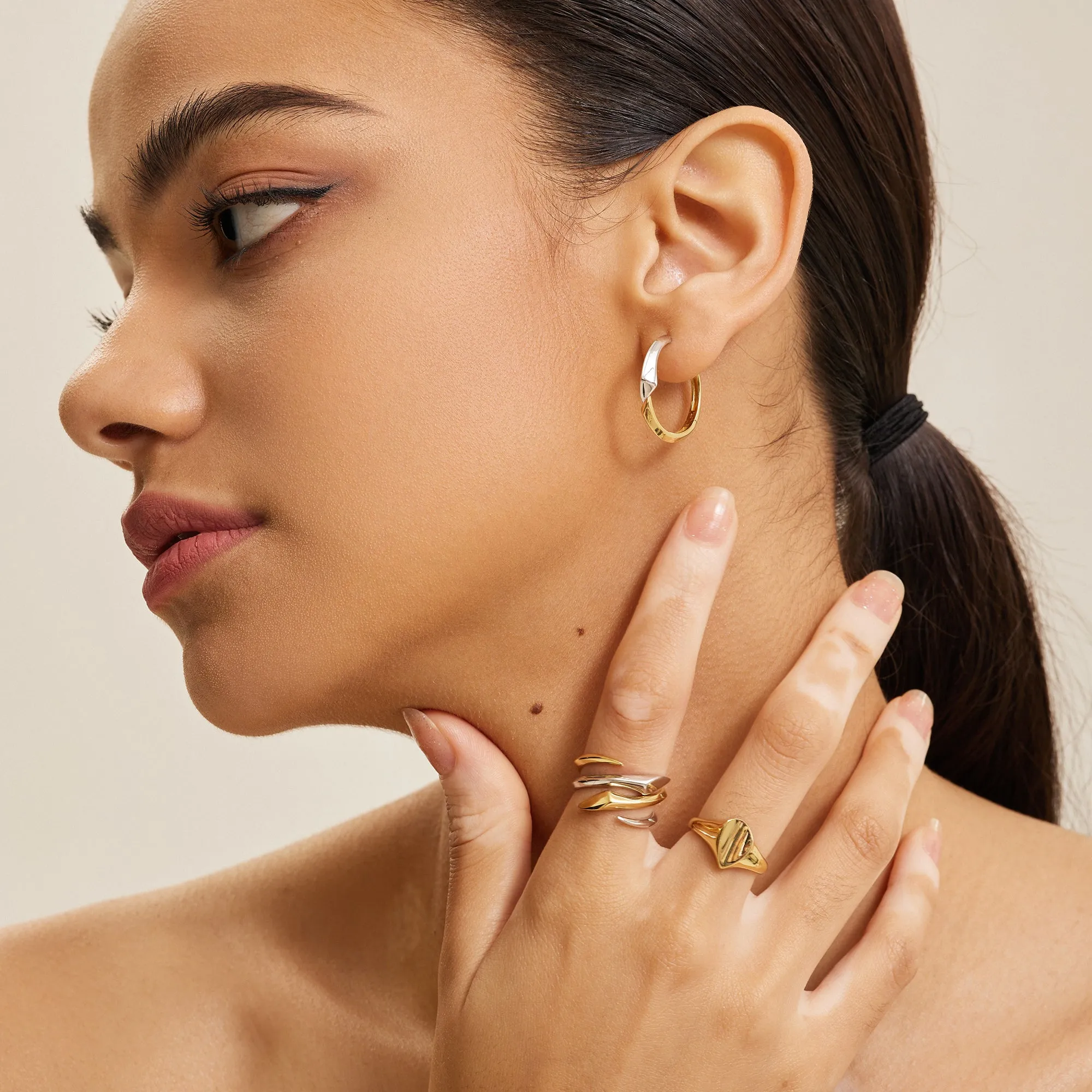 Ania Haie Arrow Twist Adjustable Rings