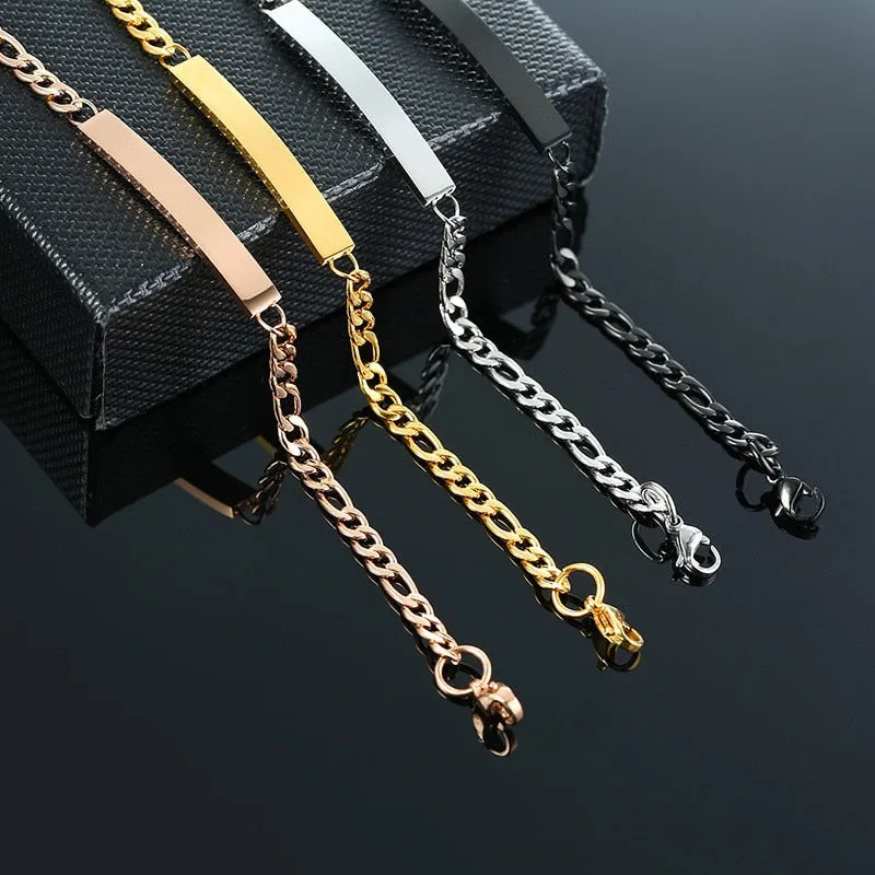 Antonios Minimalist Stainless Steel Bracelet Men
