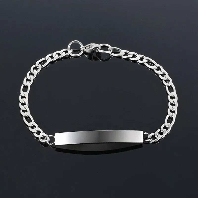 Antonios Minimalist Stainless Steel Bracelet Men