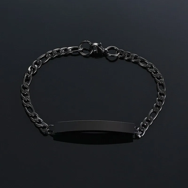 Antonios Minimalist Stainless Steel Bracelet Men