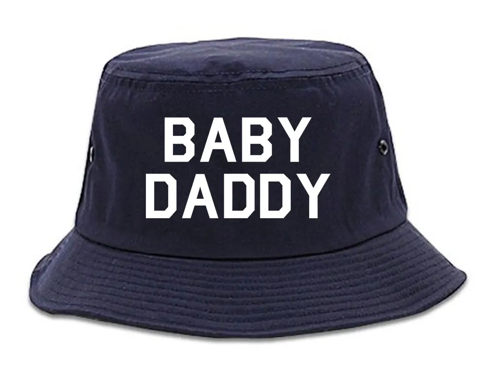 Baby Daddy Funny Fathers Day Mens Bucket Hat