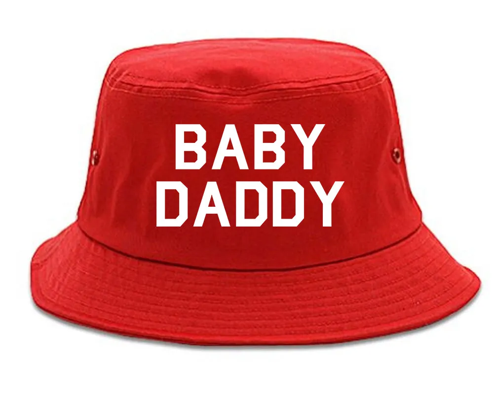 Baby Daddy Funny Fathers Day Mens Bucket Hat