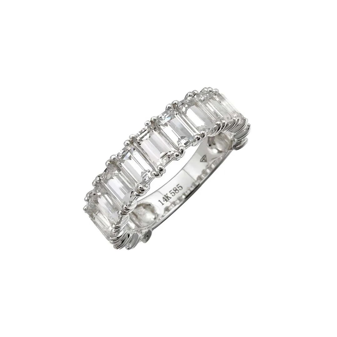 Baguette Gemstone Ring (More Colors available)