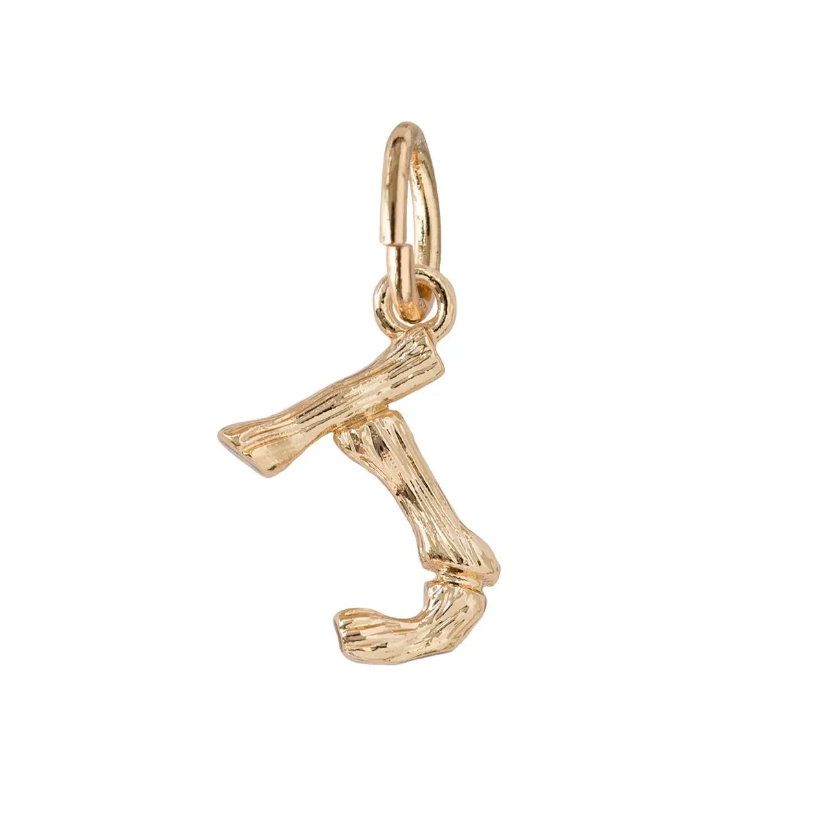 Bamboo Letter Pendant