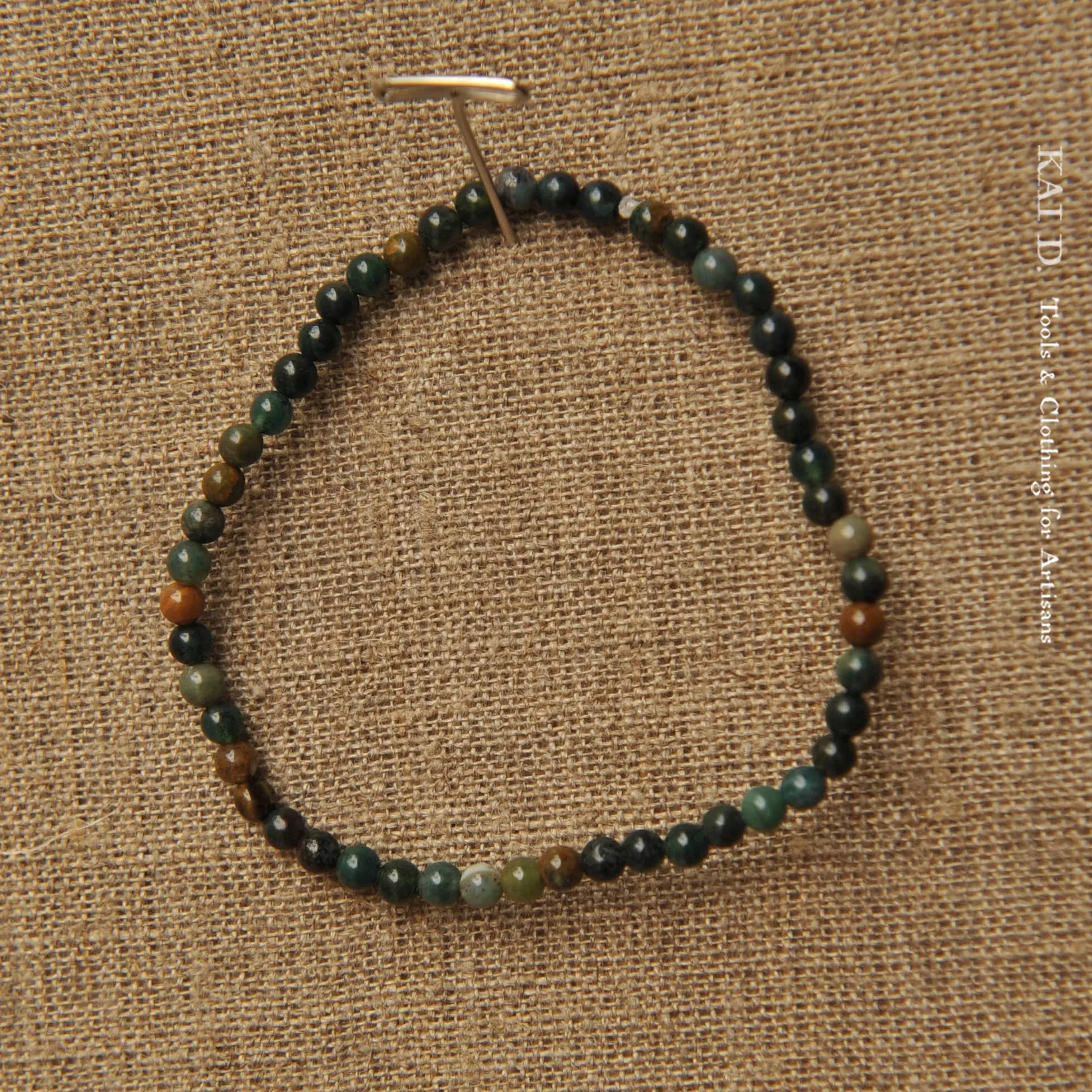 Beaded Bracelet - Bloodstone