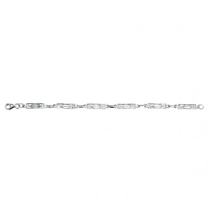 Beginnings Sterling Silver B598 Rm Pieces Bracelet