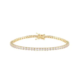 Bianc Tennis Bracelet Gold Small