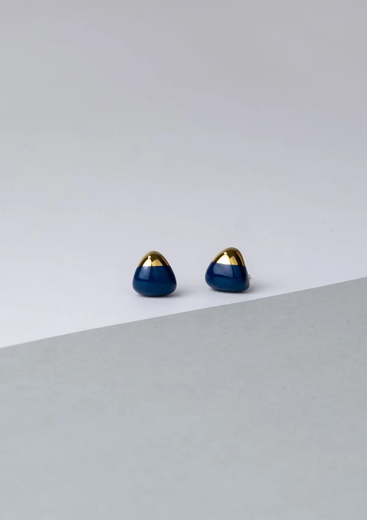 Blue Opal - Triangle Mini Solid
