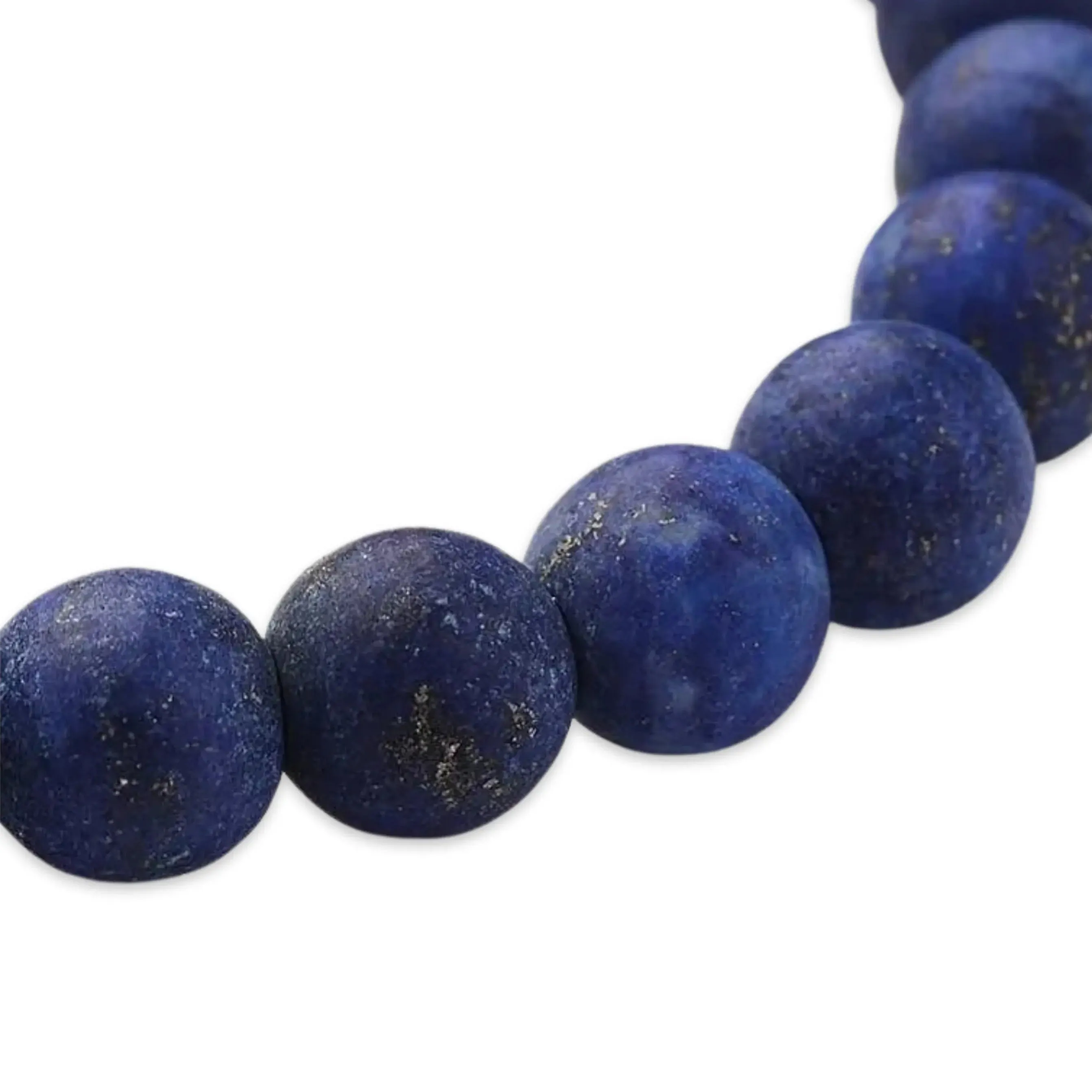 Bracelet -Lapis Lazuli -Frosted -8mm