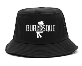 Burlesque Girl Mens Bucket Hat