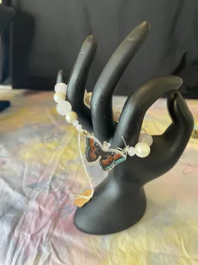 Butterfly Pearl Bracelet