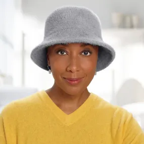 Chenille Feather Yarn Bucket Hat