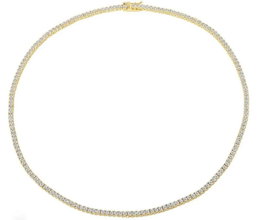 Classic 2mm Tennis Necklace