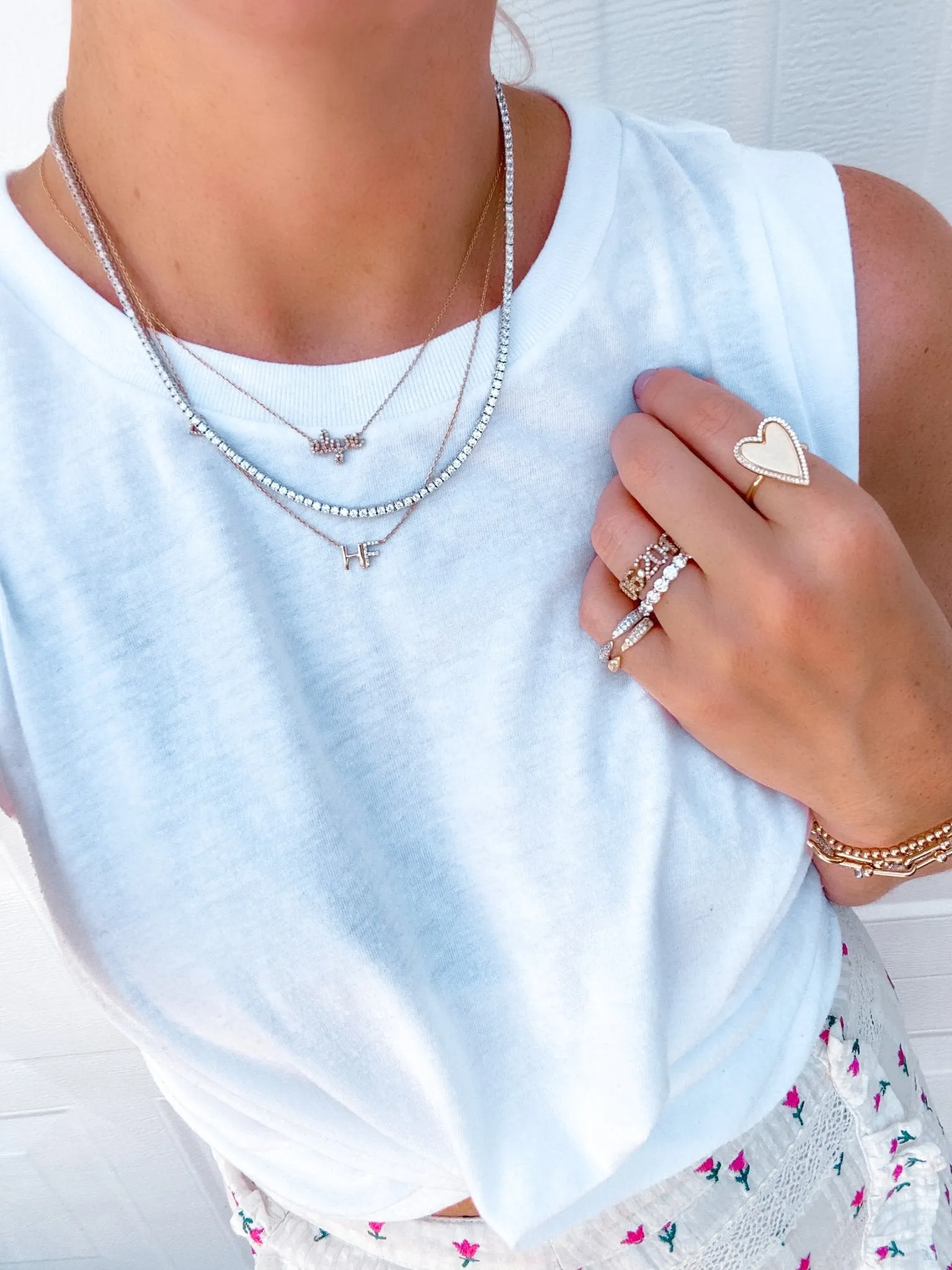Classic 2mm Tennis Necklace