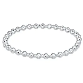 Classic Grateful Pattern 4mm Bracelet Sterling