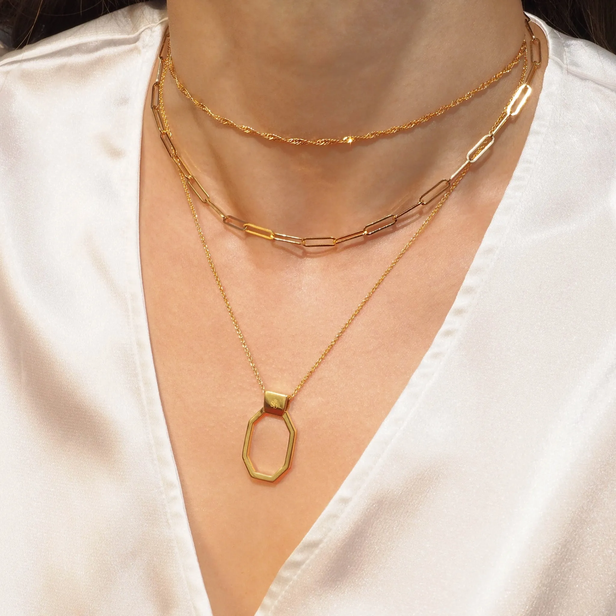 Classic Octagon Necklace