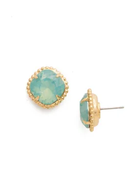 Cushion-Cut Solitaire Stud Earrings - EBX10BGPAC