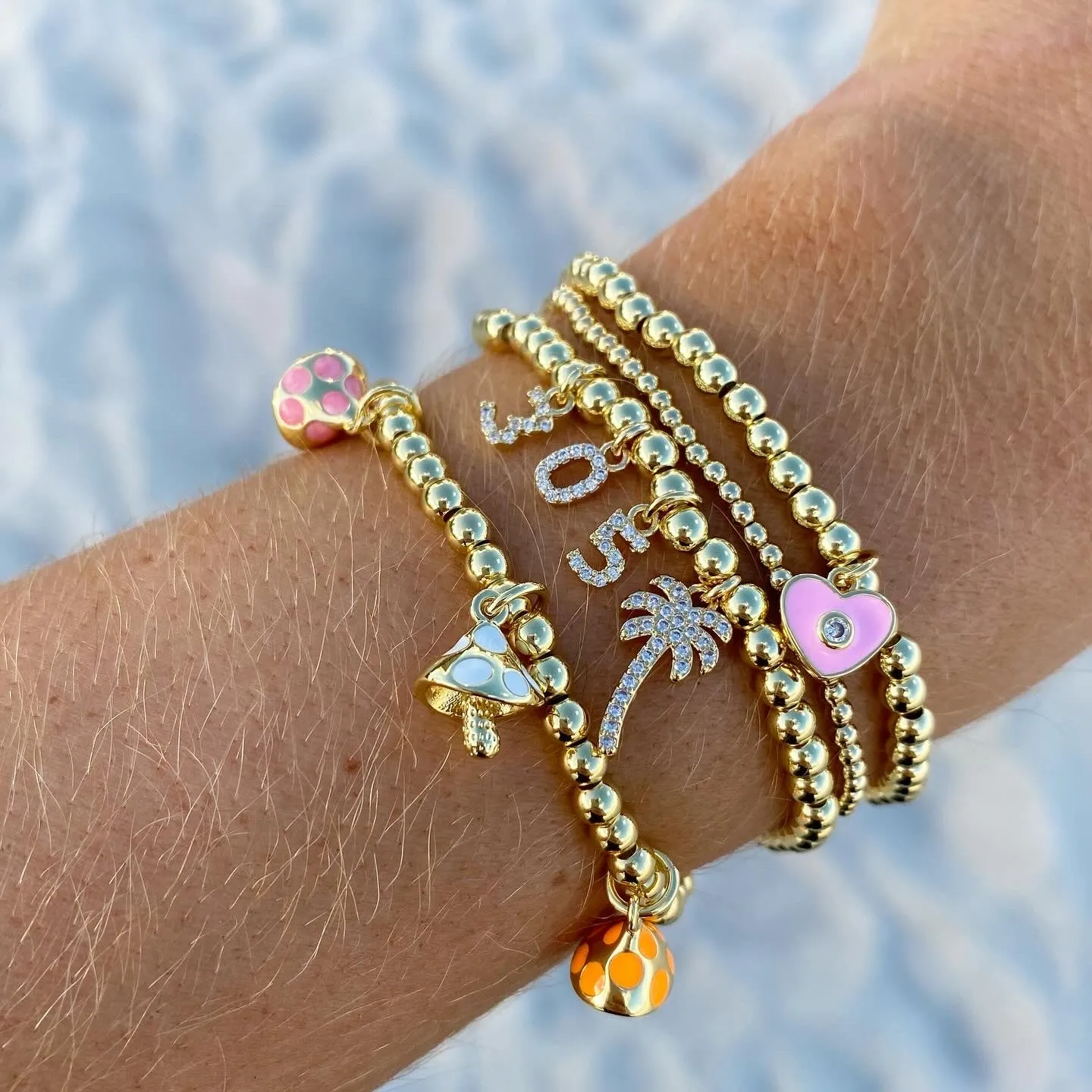 Custom Charm Bondi Bracelet
