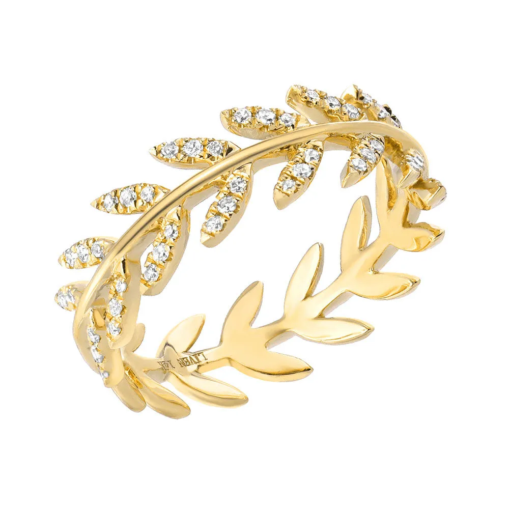Diamond Wreath Ring