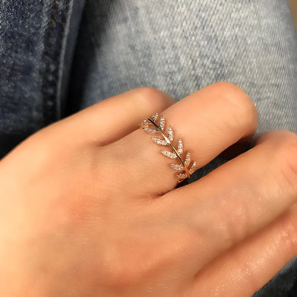 Diamond Wreath Ring