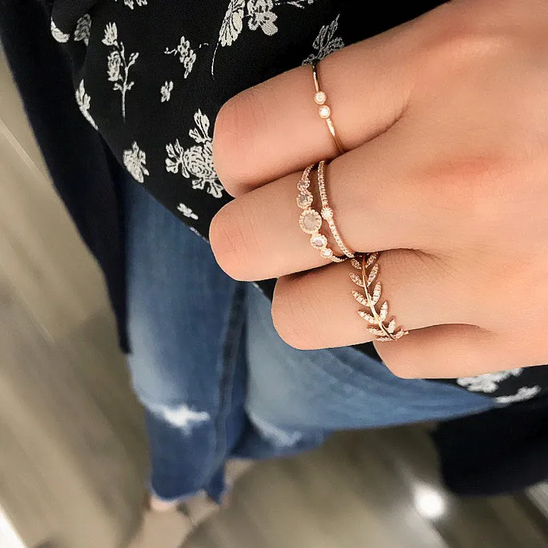 Diamond Wreath Ring