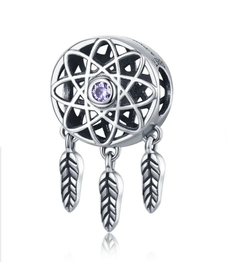 Dream Catcher Bracelet - Flower Charm