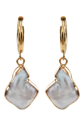 eb&ive Heritage earring - Square Stone