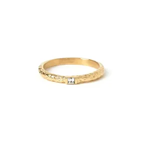 Emperor Gold Stacking Ring