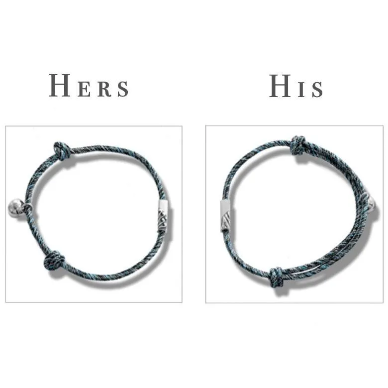 Eternal Promise Magnetic Couple Bracelet