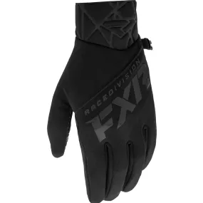 FXR Black Ops Snowmobile Gloves Black