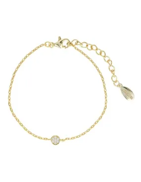 Georgini Dotti Bracelet w/ CZ - Gold