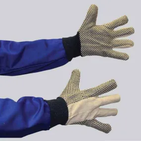 GRANGE COTTON POLKA-DOT GRIP GLOVE - ELASTIC CUFF