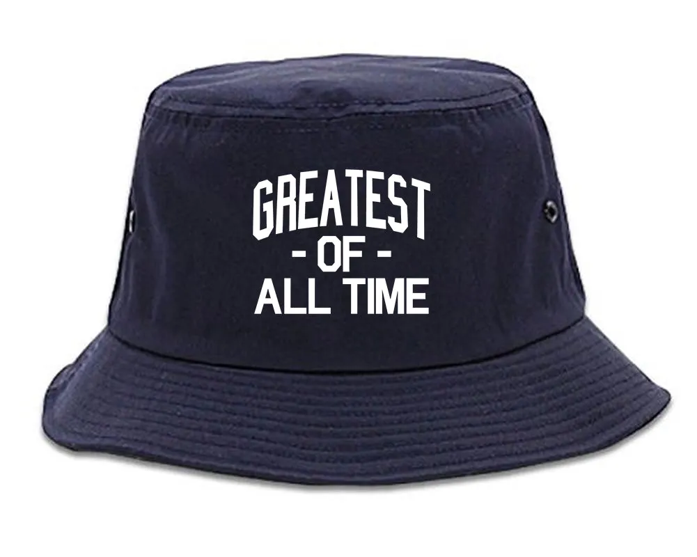 Greatest Of All Time GOAT Mens Bucket Hat