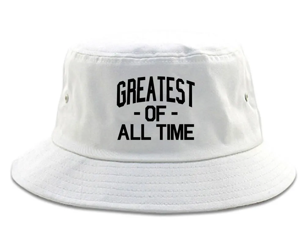 Greatest Of All Time GOAT Mens Bucket Hat