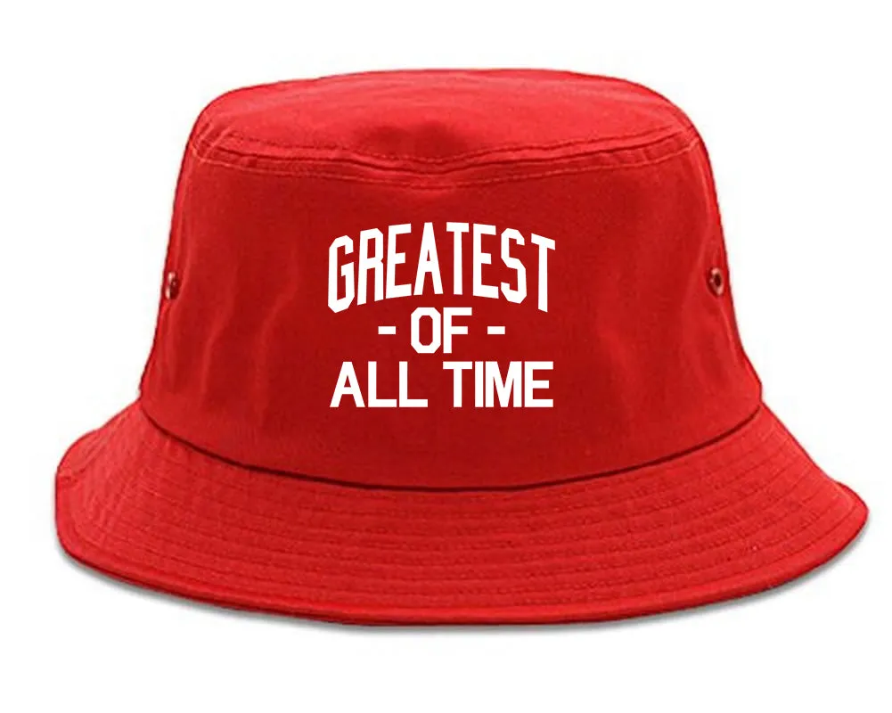 Greatest Of All Time GOAT Mens Bucket Hat