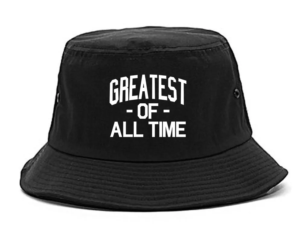 Greatest Of All Time GOAT Mens Bucket Hat