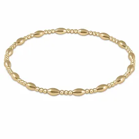 Harmony Sincerity 2mm Gold Bead Bracelet